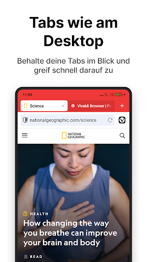Vivaldi Browser–Schnell&Sicher Bildschirmfoto 7