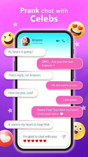 Idol Prank Video Call & Chat Bildschirmfoto 6