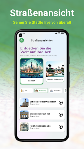 Erdkart Satelliten-Live-Ansic Bildschirmfoto 3