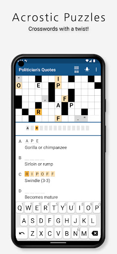 Acrostic Crossword Puzzles Bildschirmfoto 12