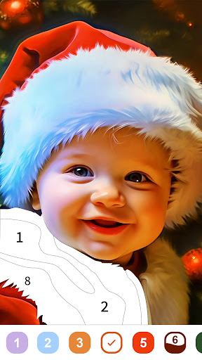 Christmas Color -Painting Book Bildschirmfoto 1