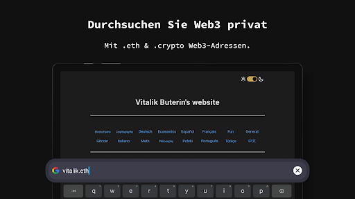 Privater Browser Inkognito App Bildschirmfoto 31