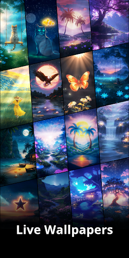 Live Wallpapers, 4K Wallpapers Bildschirmfoto 1