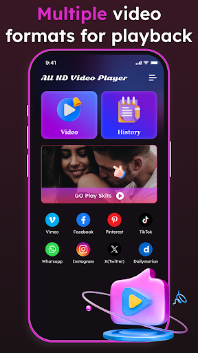 All HD Video Player-All Format Bildschirmfoto 1