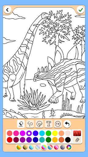 Dinosaurier malen für Kinder Bildschirmfoto 15