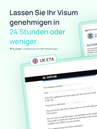 iVisa: Online-Reisevisa Bildschirmfoto 9