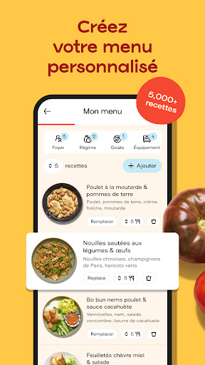 Jow - Recettes et courses Bildschirmfoto 8