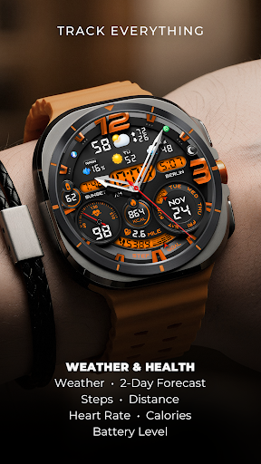 PER32 Ultra Hybrid Watch Face Bildschirmfoto 15