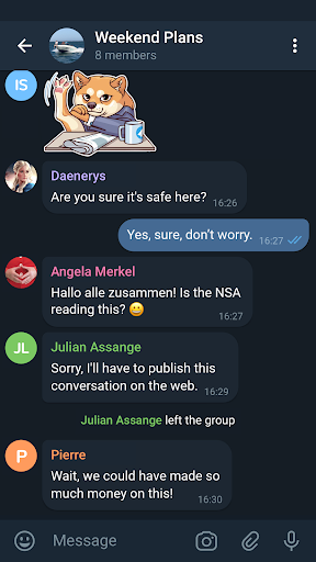 Telegram X Bildschirmfoto 3