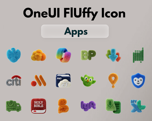 OneUI Fluffy Icons Bildschirmfoto 5