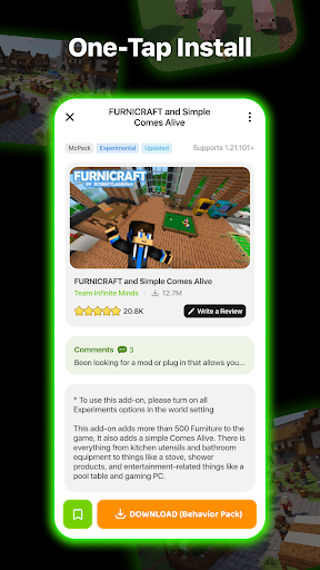 Addons for Minecraft Bildschirmfoto 4