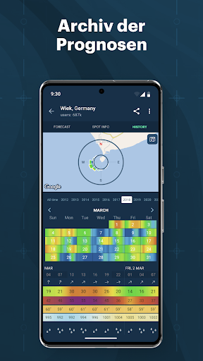 Windy.app: Windkarte, Gezeiten Bildschirmfoto 1
