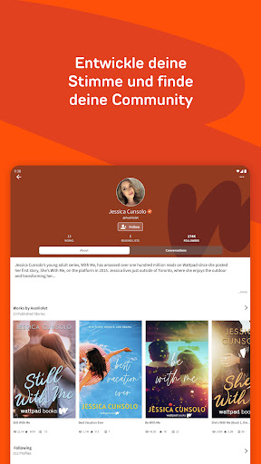 Wattpad - Wo Geschichten leben Bildschirmfoto 10