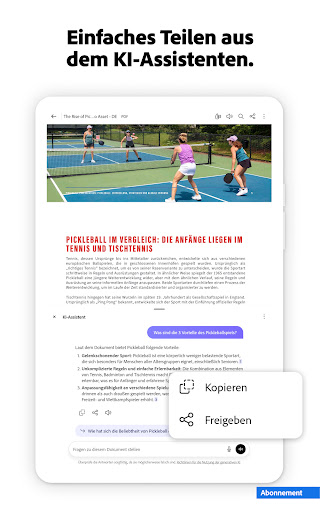 Adobe Acrobat Reader für PDF Bildschirmfoto 5