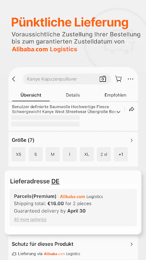 Alibaba.com - B2B-Marktplatz Bildschirmfoto 8