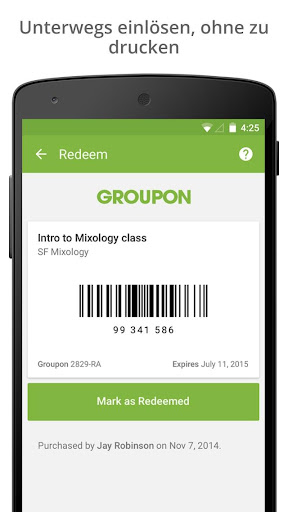 Groupon: Deals und Gutscheine Bildschirmfoto 3