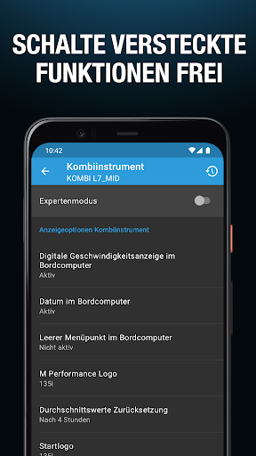 BimmerCode für BMW und MINI Bildschirmfoto 4
