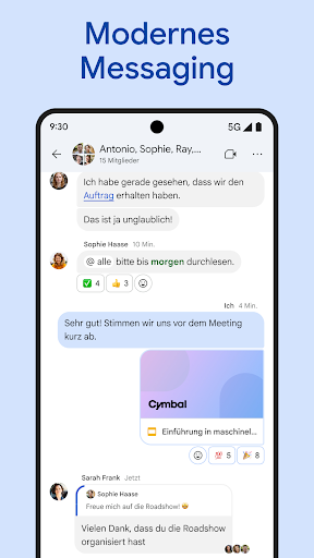 Google Chat Bildschirmfoto 6