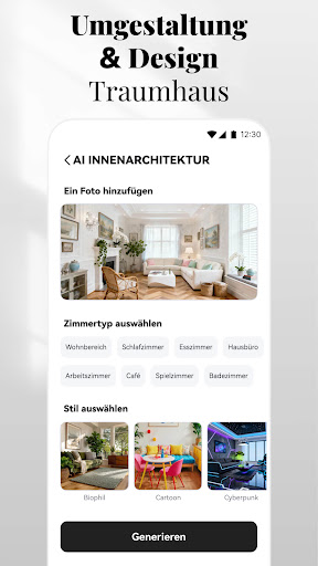 KI - Wohnungsdesign, DecAI™ Bildschirmfoto 15
