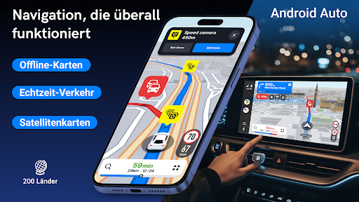 Sygic Offline Maps & GPS Navi Bildschirmfoto 1