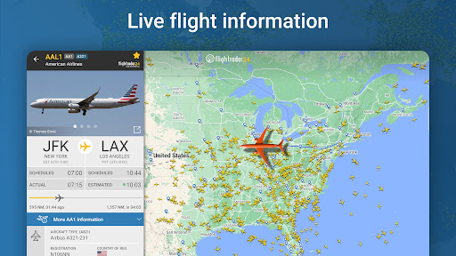 Flightradar24 - Flight tracker Bildschirmfoto 16