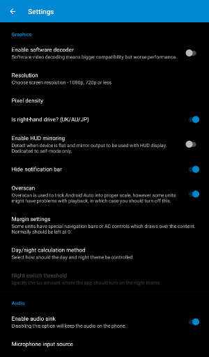 Headunit Reloaded Emulator HUR Bildschirmfoto 3