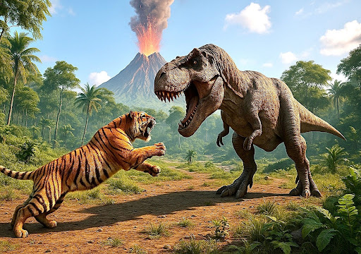 Jurassic Clash Wild Primal Sim Bildschirmfoto 19
