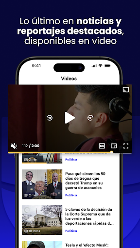 Univision Noticias Bildschirmfoto 5