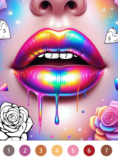 Macabre Color Paint By Number Bildschirmfoto 6