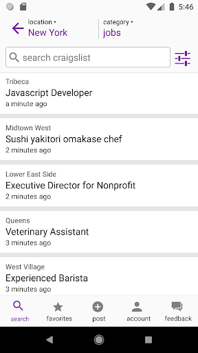 craigslist Bildschirmfoto 4