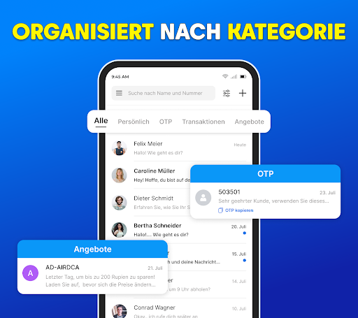 Nachrichten: Text-Messenger Bildschirmfoto 6