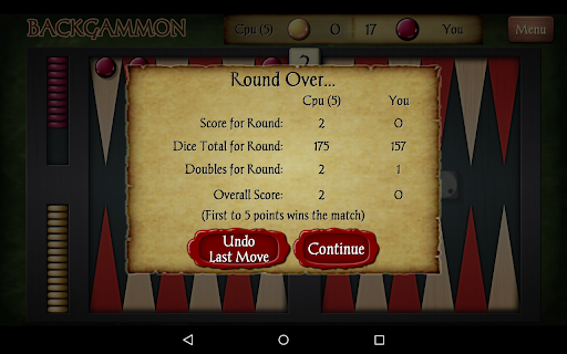 Backgammon Pro Bildschirmfoto 12