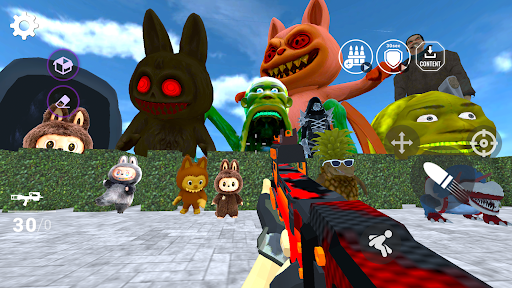 Nextbots In Backrooms: Shooter Bildschirmfoto 15