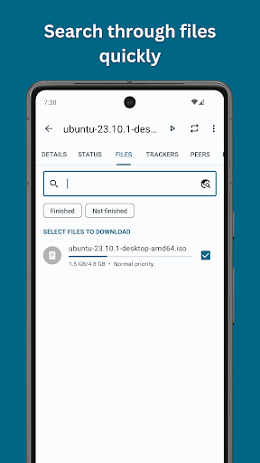 Flud - Torrent Downloader Bildschirmfoto 11