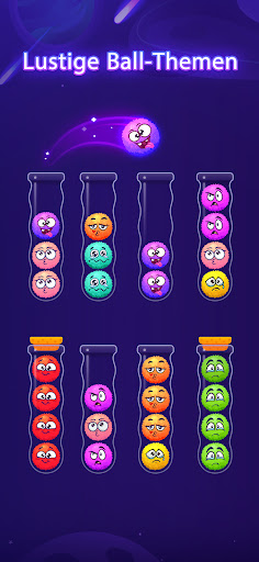 Ball Sort Puzzle: Farbmeister Bildschirmfoto 2