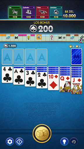 MONOPOLY Solitaire Kartenspiel Bildschirmfoto 6