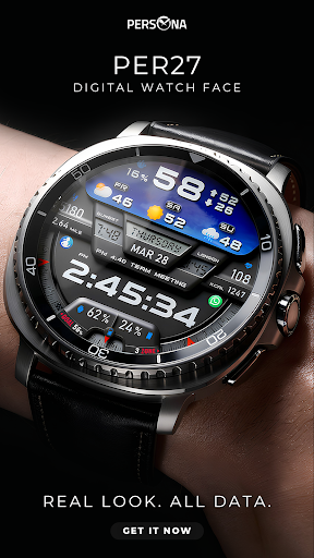 PER27 Digital Watch Face Bildschirmfoto 14