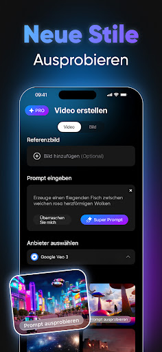Videa KI Video Foto Erstellen Bildschirmfoto 6