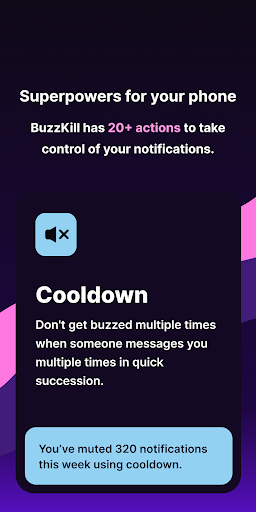 BuzzKill Notification Manager Bildschirmfoto 5