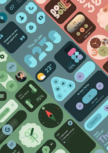 Material You Widgets Bildschirmfoto 1