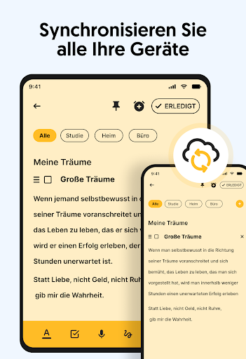 Notizen: Notizblock, Notizbuch Bildschirmfoto 7