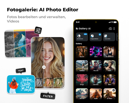 Fotogalerie: AI-Fotoeditor Bildschirmfoto 3