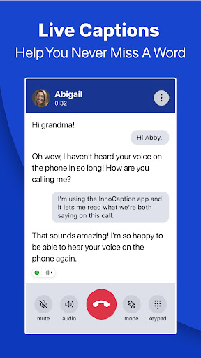 InnoCaption Live Call Captions Bildschirmfoto 6