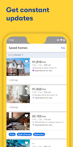 Apartments & Rentals - Zillow Bildschirmfoto 3