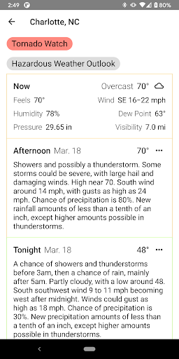 RadarX: Weather Radar/Forecast Bildschirmfoto 1