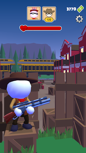 Western Sniper: Cowboy-Shooter Bildschirmfoto 2