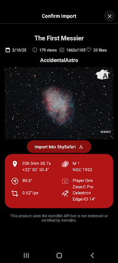 SkySafari 8 Pro Bildschirmfoto 8