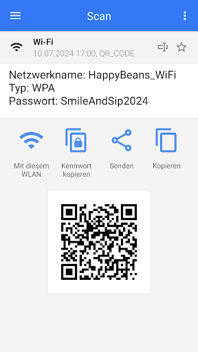 QR & Barcode Scanner (Deutsch) Bildschirmfoto 3