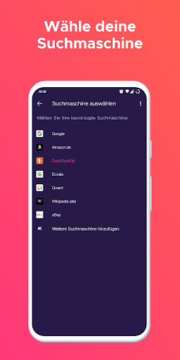 Firefox Focus Browser Bildschirmfoto 2