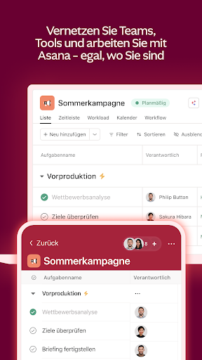 Asana: Work Management Bildschirmfoto 5
